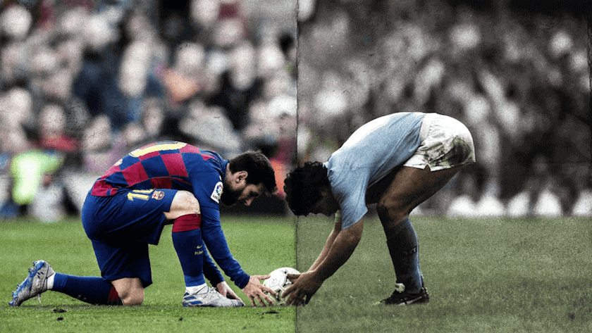 Los diez mejores futbolistas de Argentina de la historia