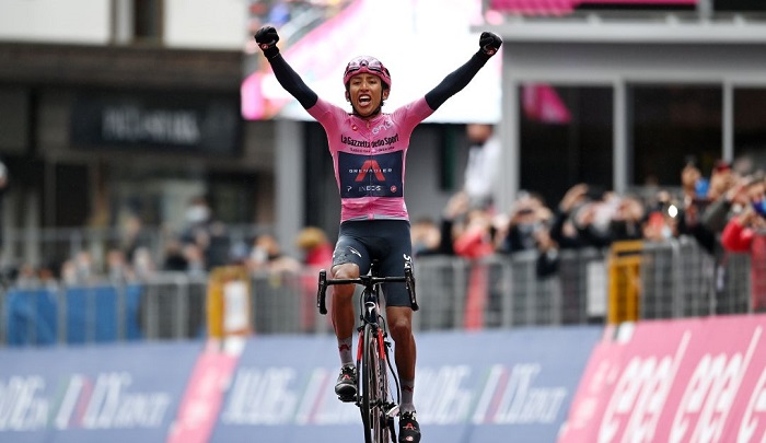 En 2021, Bernal ganó el Giro de Italia y ya apunta a conquistar las tres grandes carreras del ciclismo.