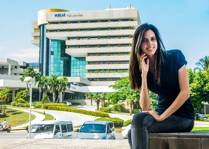 La emprendedora cubana Katia Sánchez es la fundadora de "La penúltima casa". Foto: Abel Rojas / Panamericanworld
