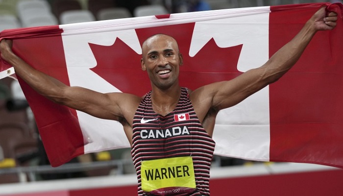 Damian Warner, el atleta más completo de los Juegos Olímpicos Tokio 2020
