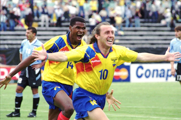 Los 10 mejores futbolistas de Ecuador de todos los tiempos