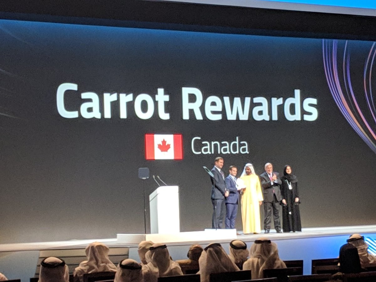 Carrot Wins Global Innovation Award At World Government Summit