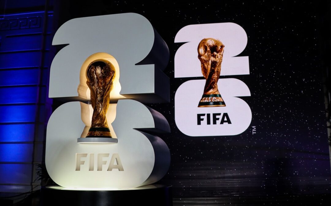Inside the 'We Are 26' branding of the 2026 FIFA World Cup across Canada, Mexico, and the USA