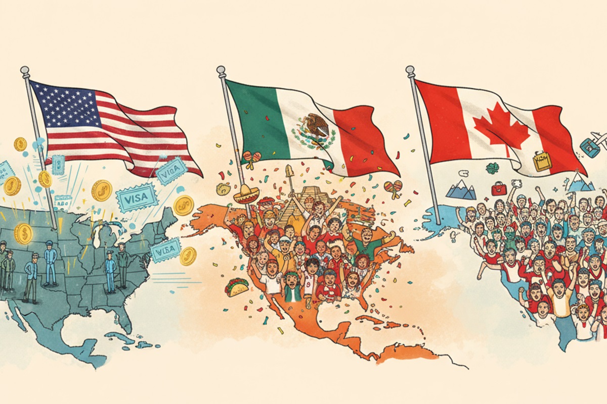 Sky-high ticket prices and strict U.S. visa rules are driving 2026 FIFA World Cup fans toward Mexico and Canada—where passion still feels affordable.