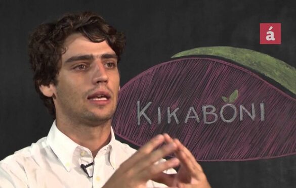 Gian Luis Pereyra es uno de los fundadores de la startup Kikaboni