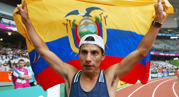 Los 10 mejores deportistas de Ecuador de la historia