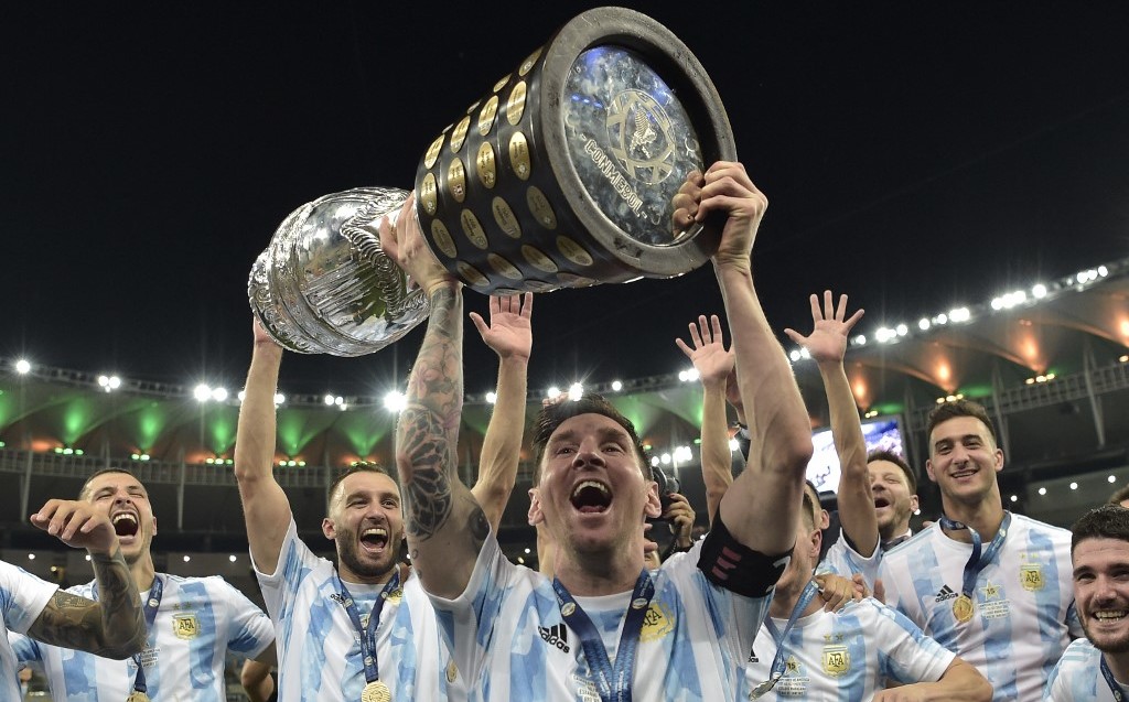 ¿Podrá Argentina repetir esta imagen y ganar la Copa América 2024?