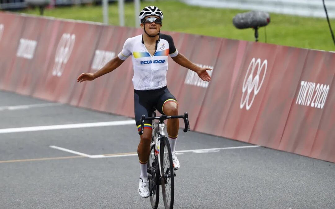 Richard Carapaz, campeón olímpico ecuatoriano